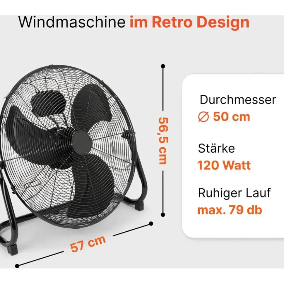 ProfiCare PC-VL 3067 WM Bodenventilator 120 W