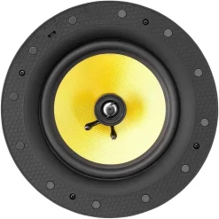 Pronomic CLS-540 WH High-End Gewebe Einbaulautsprecher (2-Wege Decken-Lautsprecher Box, 5,25