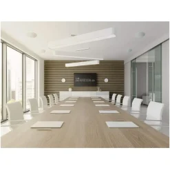 Pronomic CLS-540 WH High-End Gewebe Einbaulautsprecher (2-Wege Decken-Lautsprecher Box, 5,25