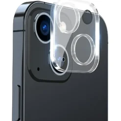PROTECTORKING 5x Kamera 9H Panzerhartglas für iPhone 14 3D KLAR ECHTES TEMPERED Panzerglas Kameraglas Kamerhartglas Kameraschutzglas