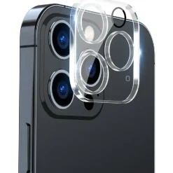 PROTECTORKING 4x Kamera 9H Panzerhartglas für iPhone 14 Pro 3D KLAR ECHTES TEMPERED Panzerglas Kameraglas Kamerhartglas Kameraschutzglas