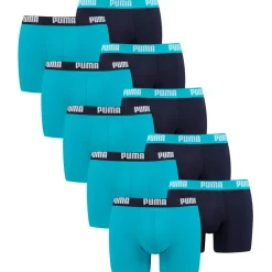 Puma Boxershorts Aqua/Blue XL 4er Pack
