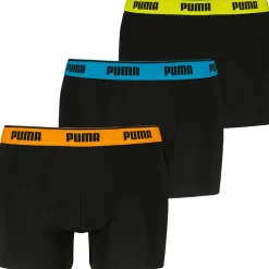 Puma Everyday Basic Boxershorts schwarz M 3er Pack