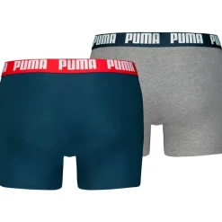 Puma MEN EVERYDAY BASIC BOXERS 2P in - Grey Melange,