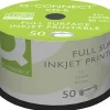 Q-Connect Cd-r q-connect mit 100% bedruckbarer Oberfläche für Inkjet-Kapazität 700 MB Lebensdauer 80 Minuten Geschwindigkeit, 52 x 50 Stück