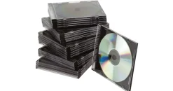 Q-Connect CD Slim Case Leerhülle sw 25St