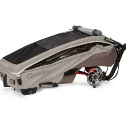 Qeridoo Kidgoo 2 Pro Gen 2 Kinderanhänger braun