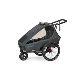 Qeridoo Kinderanhänger Kidgoo1 navy blue 2023
