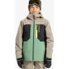QUIKSILVER Dawson Jacke Fallen Rock Beige 12 Jahre