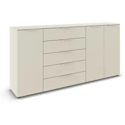 Rauch Kombikommode Flipp 200 x 100 x 42 cm Beige