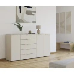 Rauch Kombikommode Flipp 200 x 100 x 42 cm Beige