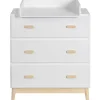 Rebecca Mobili Mobili Wickeltisch, Weiß, Holzwerkstoff, Rechteckig, 42x100x80 cm, Babymöbel, Wickelkommoden - Zubehör, Wickelkommoden