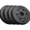 REBEL Hantelscheibe 4x1,25 kg schwarz