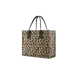 Reisenthel Daily Shopper Einkaufstasche Polyester Leo Macchiato/Braun