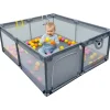 Relaxdays Laufstall Baby, mit 50 Bällen,