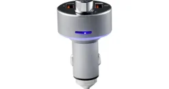 Renkforce RF-CAR-100 FM Transmitter Bluetooth® inkl. Freisprechfunktion, mit Kartenslot, Integrierter MP3-Player