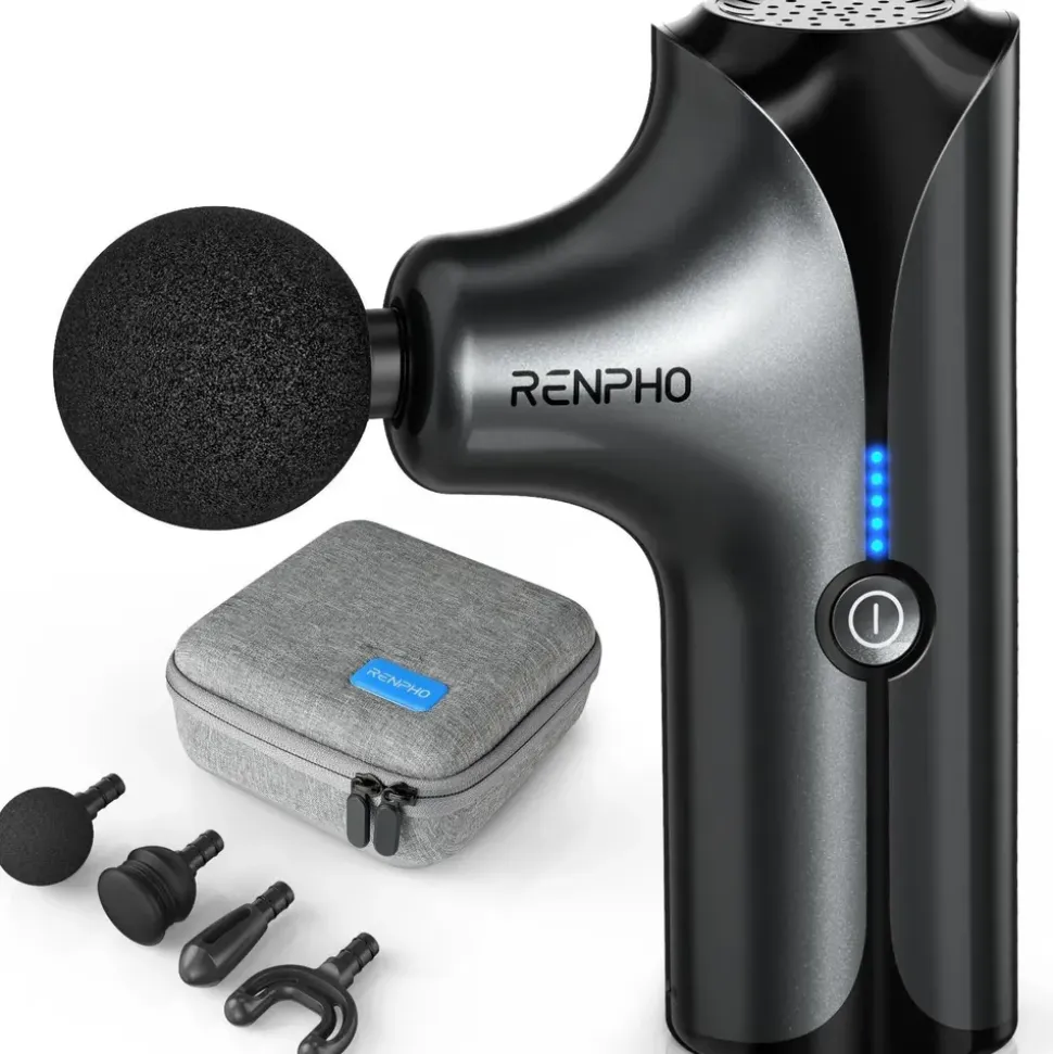 RENPHO Mini Massagepistole Schwarz