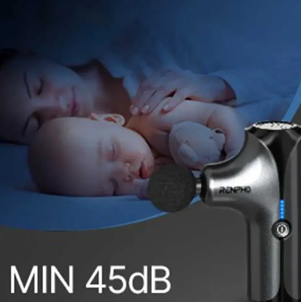 RENPHO Mini Massagepistole Schwarz