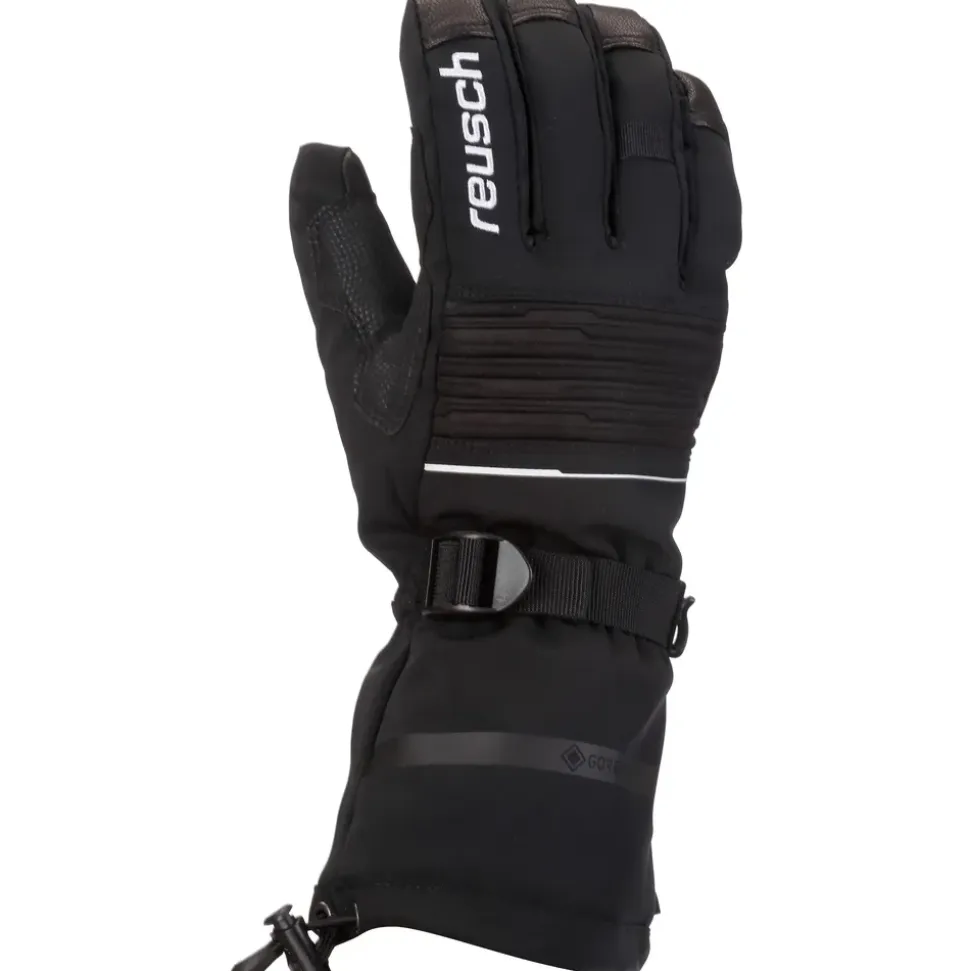 Reusch Isidro GTX Skihandschuhe Schwarz/Weiß 7,5