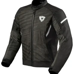 RevIt! Torque 2 H2O Textiljacke Schwarz/Weiß L