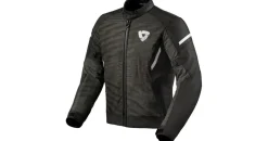 RevIt! Torque 2 H2O Textiljacke Schwarz/Weiß L