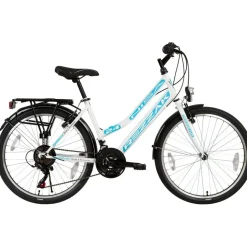 Rezzak 24 Zoll RH 42 cm weiß/türkis