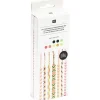 Rico Design DIY Freundschaftsarmbänder Set Neonfarben 10 m 7 St.