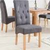 Riess-Ambiente Stuhl CASA gepolstert vintage grau