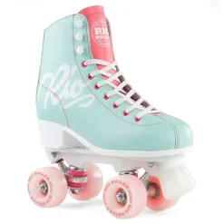 Rio Roller Script teal/coral, 37