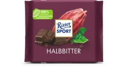 Ritter Sport Halbbitterschokolade 100 g