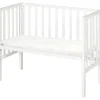 roba Beistellbett 2in1 Weiß 45 x 90 cm