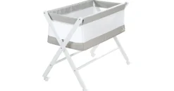 roba Beistellbett Weiß 85 x 45 cm