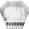 roba Laufgitter 6-eckig 106 x 121 cm weiß Bodenfarbe miffy
