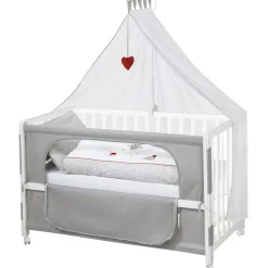 roba Room Bed Beistellbett weiß inkl. Komplettset adam & eule