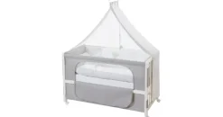 roba Room Bed Beistellbett weiß inkl. Komplettset heartbreaker