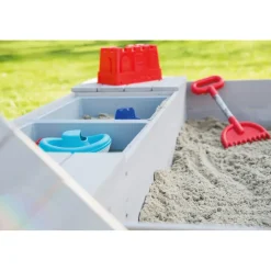 roba Sandkasten mit Spielwannen grau (456012GA)