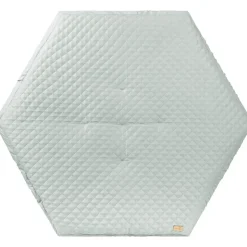 roba Style 6-eckig 106 x 121 cm weiß Bodenfarbe grün