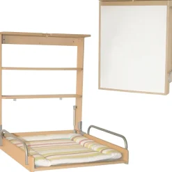 roba Wandwickelregal natur inkl. Wickelauflage Dschungelbaby