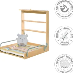 roba Wandwickelregal natur inkl. Wickelauflage Dschungelbaby