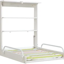 roba Wandwickelregal weiß inkl. Wickelauflage Dschungelbaby