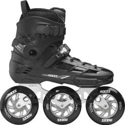 ROCES EGO 3X110 TIF Schwarz/Silber 42