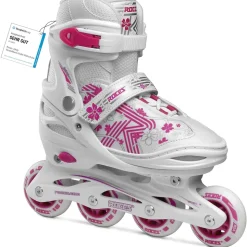 ROCES Jokey 3.0 Weiß/Pink 34-37