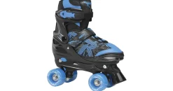 ROCES Quaddy 3.0 Boy Schwarz/Astro Blau 30-33