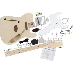 Rocktile E-Gitarren Bausatz Hollowbody TL-Style