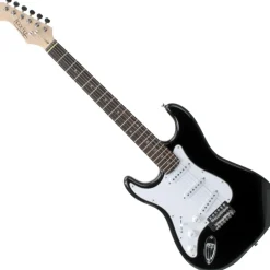 Rocktile Pro ST3-BK/RW-L Linkshänder E-Gitarre Black