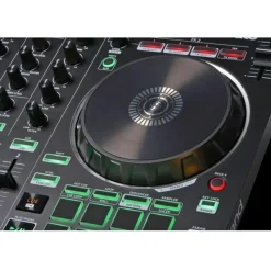 Roland DJ-202 USB-DJ-Controller mit Kopfhörer,