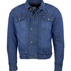 ROLEFF RACEWEAR Jeans Motorradjacke Blau L