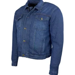 ROLEFF RACEWEAR Jeans Motorradjacke Blau L