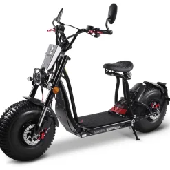 Rolektro E-Cruiser 2 PS 45 km/h Schwarz