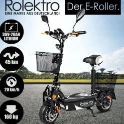 Rolektro E-Joy 20 Lithium schwarz